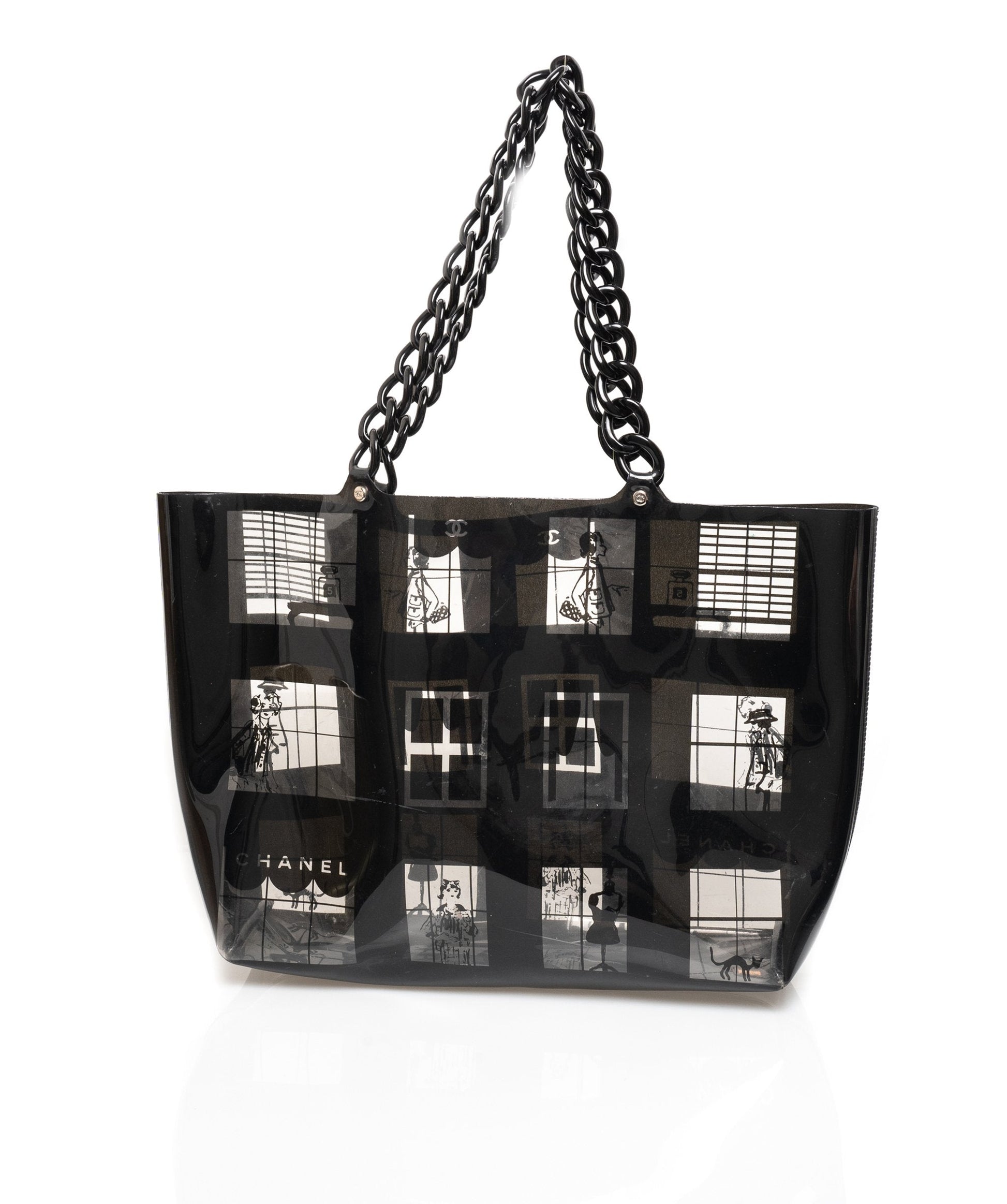 Chanel Vintage Coco Window Tote - AWL1618 - Cap N Wrap