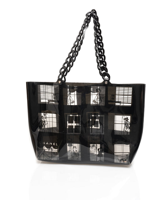 Chanel Vintage Coco Window Tote - AWL1618 - Cap N Wrap