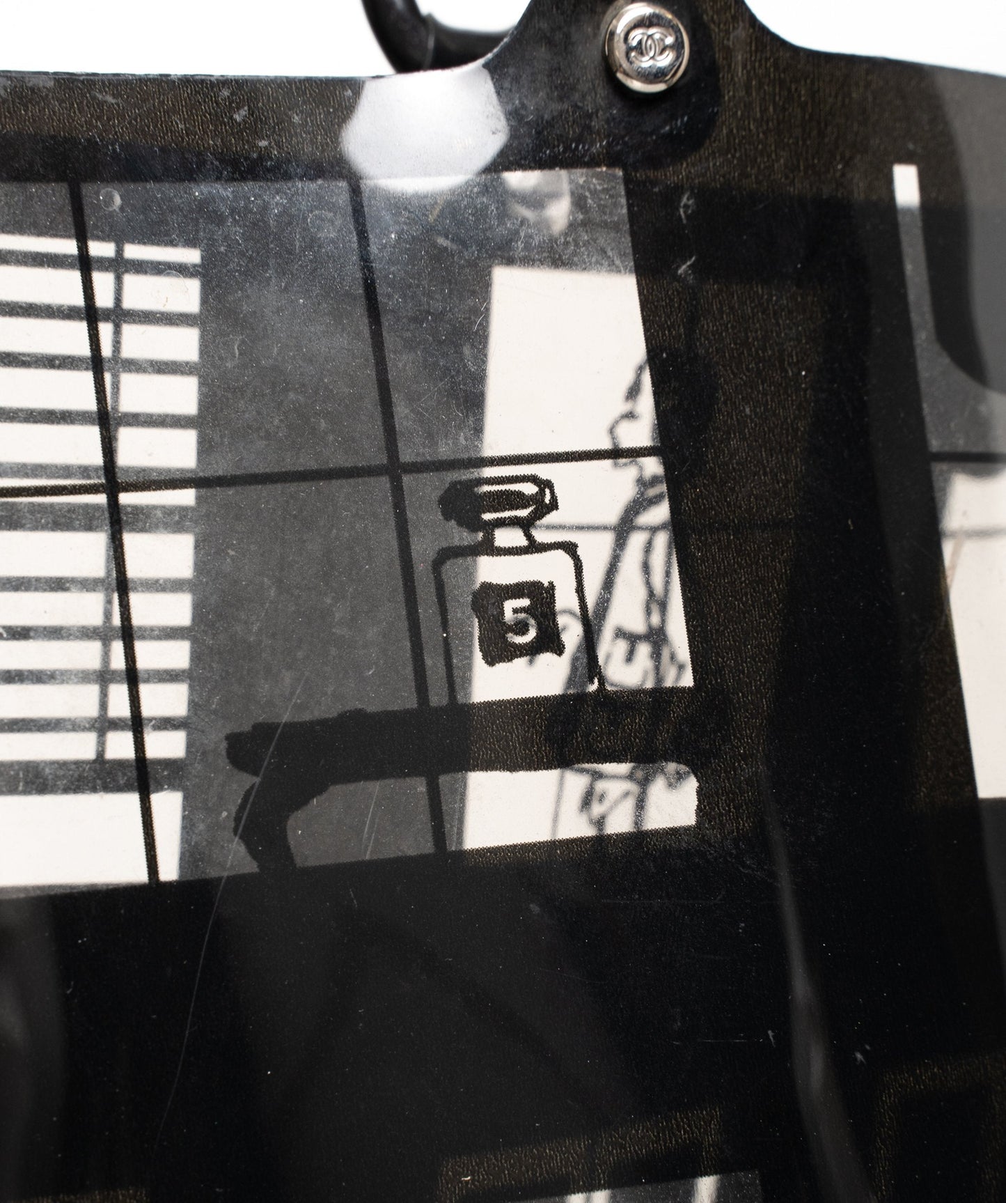 Chanel Vintage Coco Window Tote - AWL1618 - Cap N Wrap