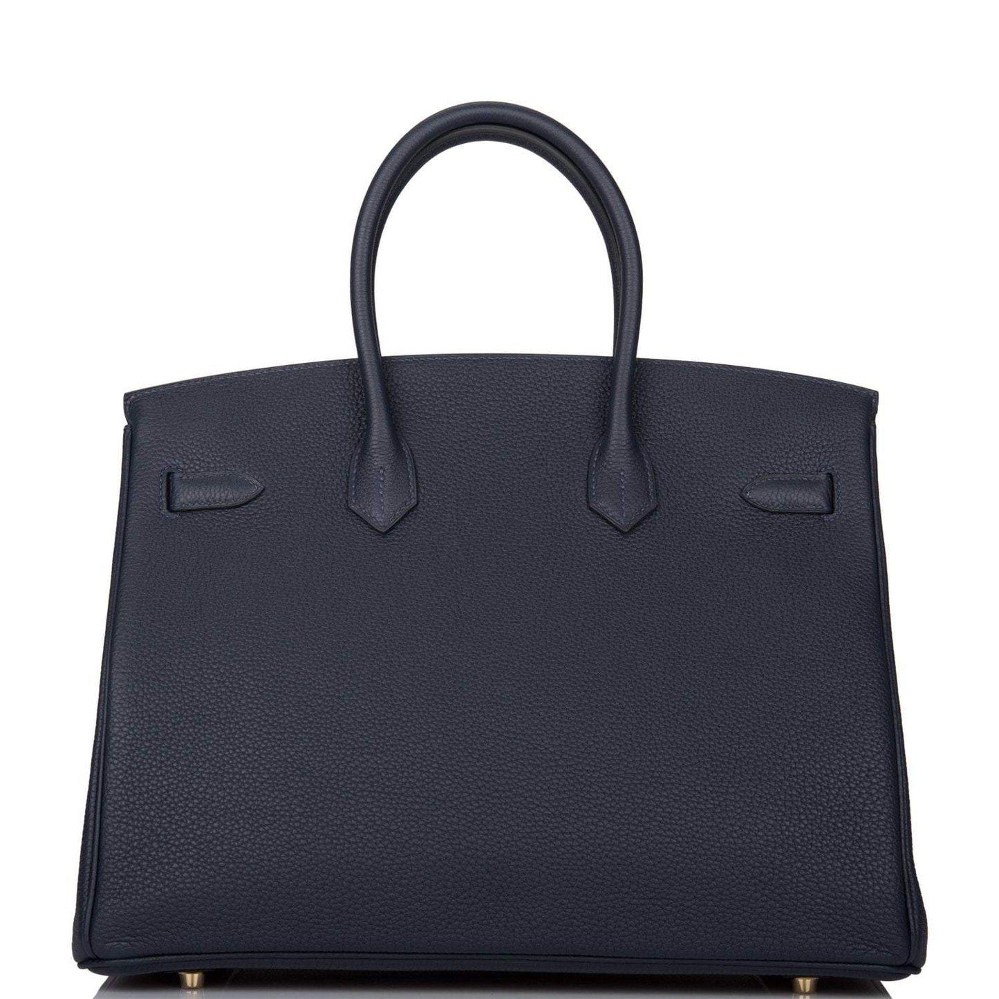 Hermes Bleu Nuit Togo Birkin 35cm Gold Hardware