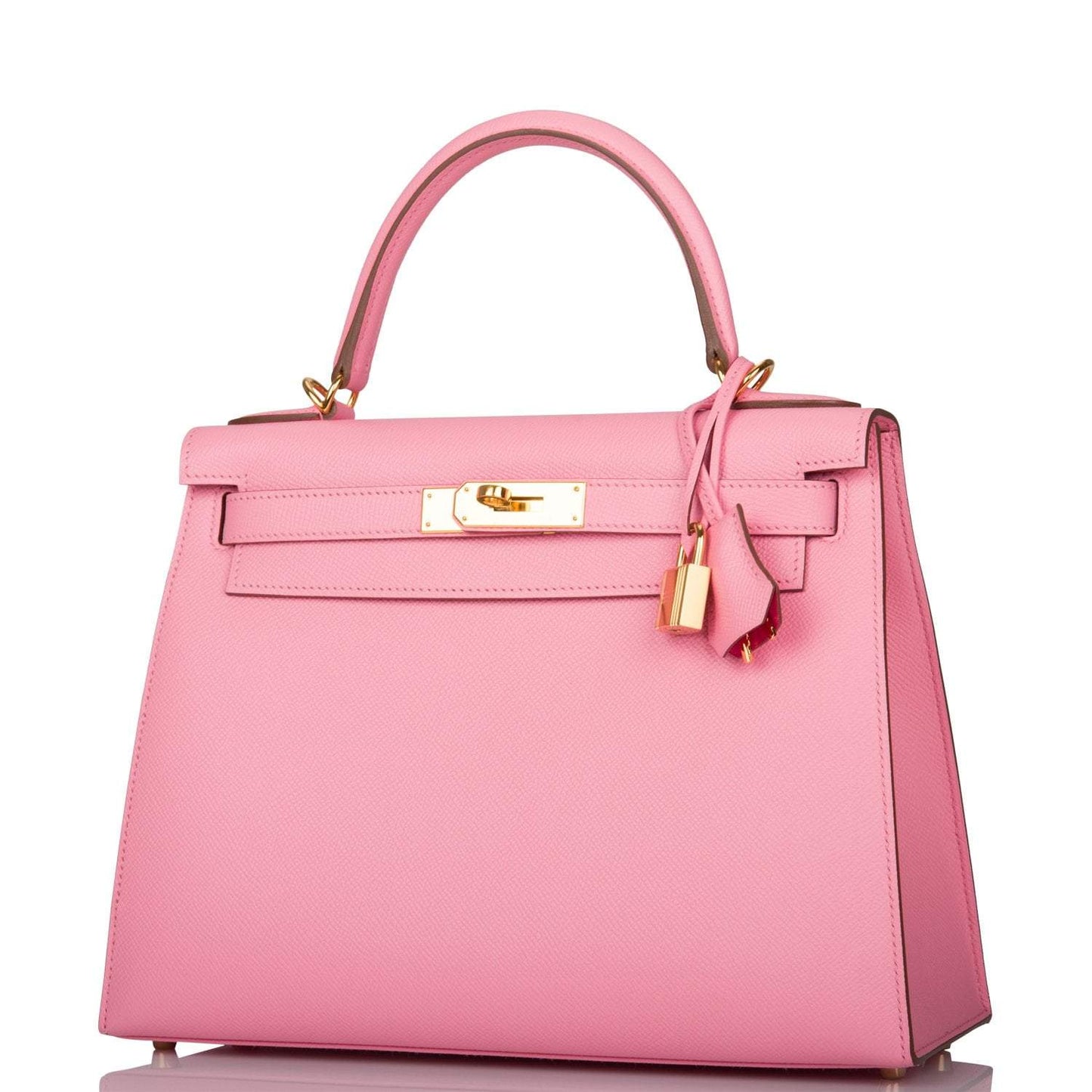 Hermes Horseshoe Stamp (HSS) Rose Confetti Verso Epsom Sellier Kelly 28cm Gold Hardware