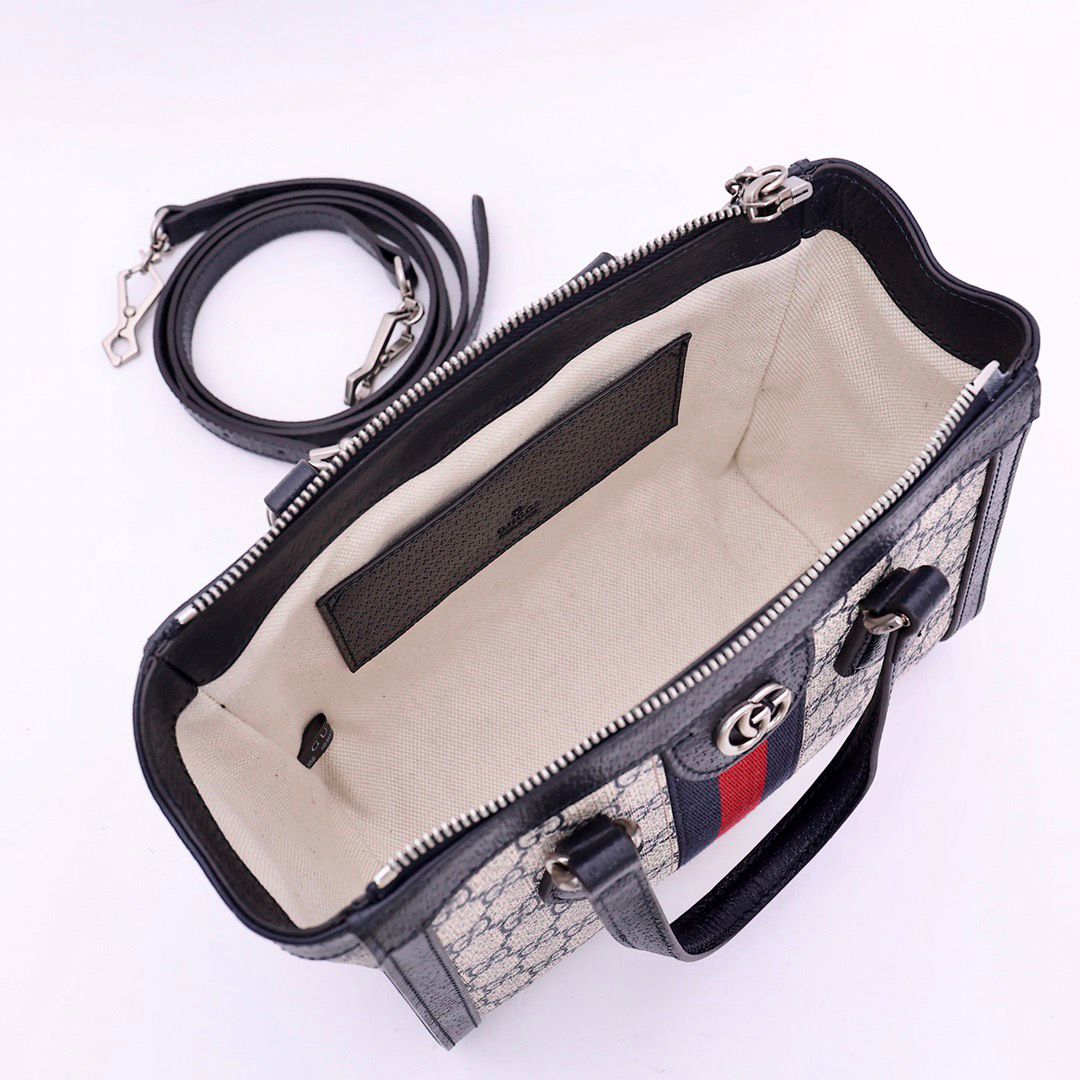 Gucci GG Supreme Ophidia 2 Way Handbag