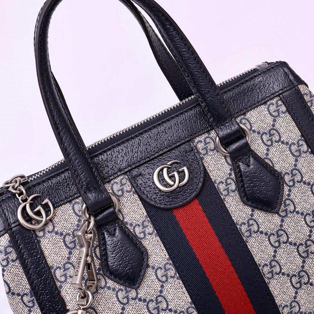 Gucci GG Supreme Ophidia 2 Way Handbag
