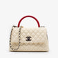 Chanel Small Ivory Coco Handle RJL1182 - Cap N Wrap