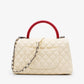 Chanel Small Ivory Coco Handle RJL1182 - Cap N Wrap