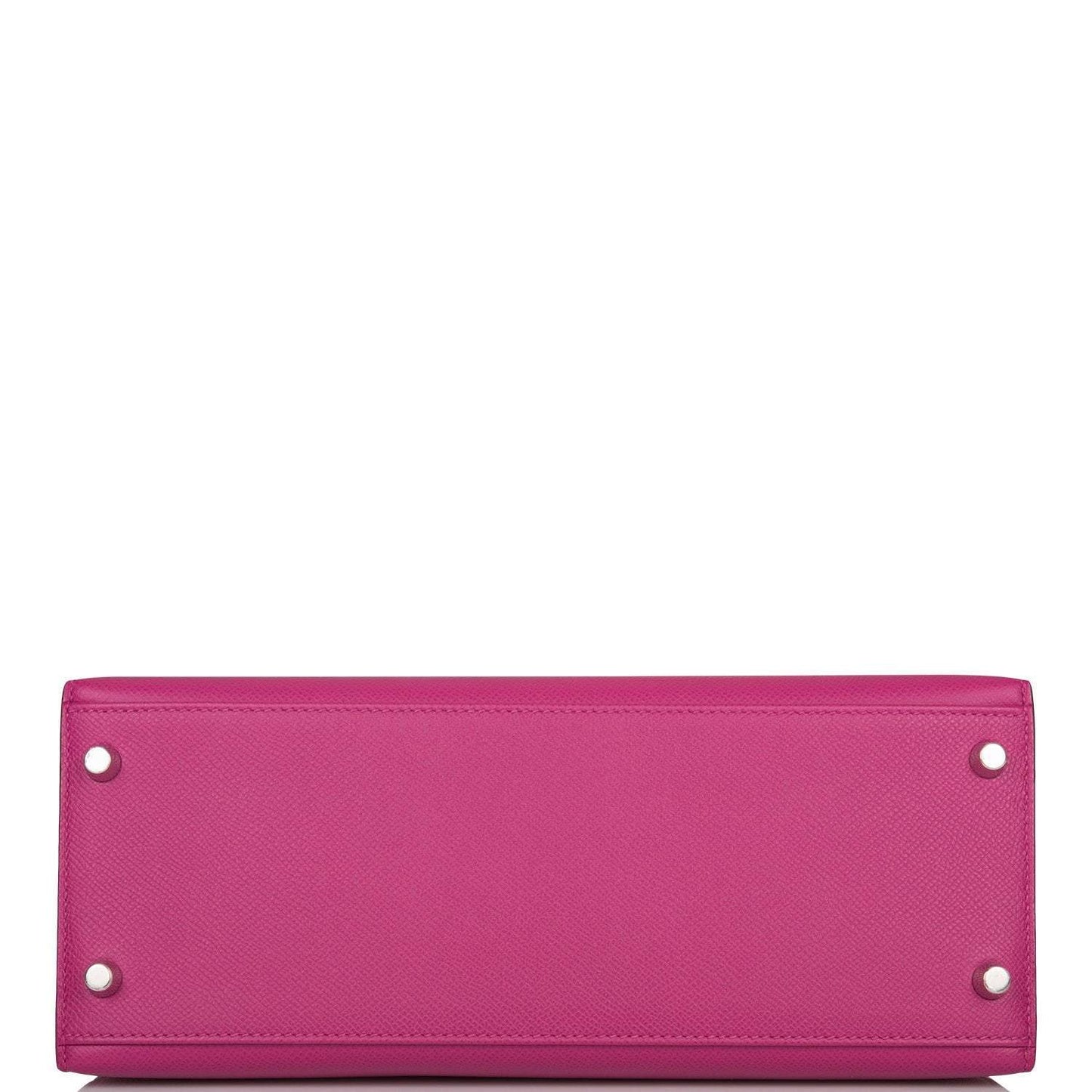 Hermes Kelly 28cm Bi-Color Rose Pourpre and Rose Jaipur Epsom Sellier Brushed Palladium Hardware