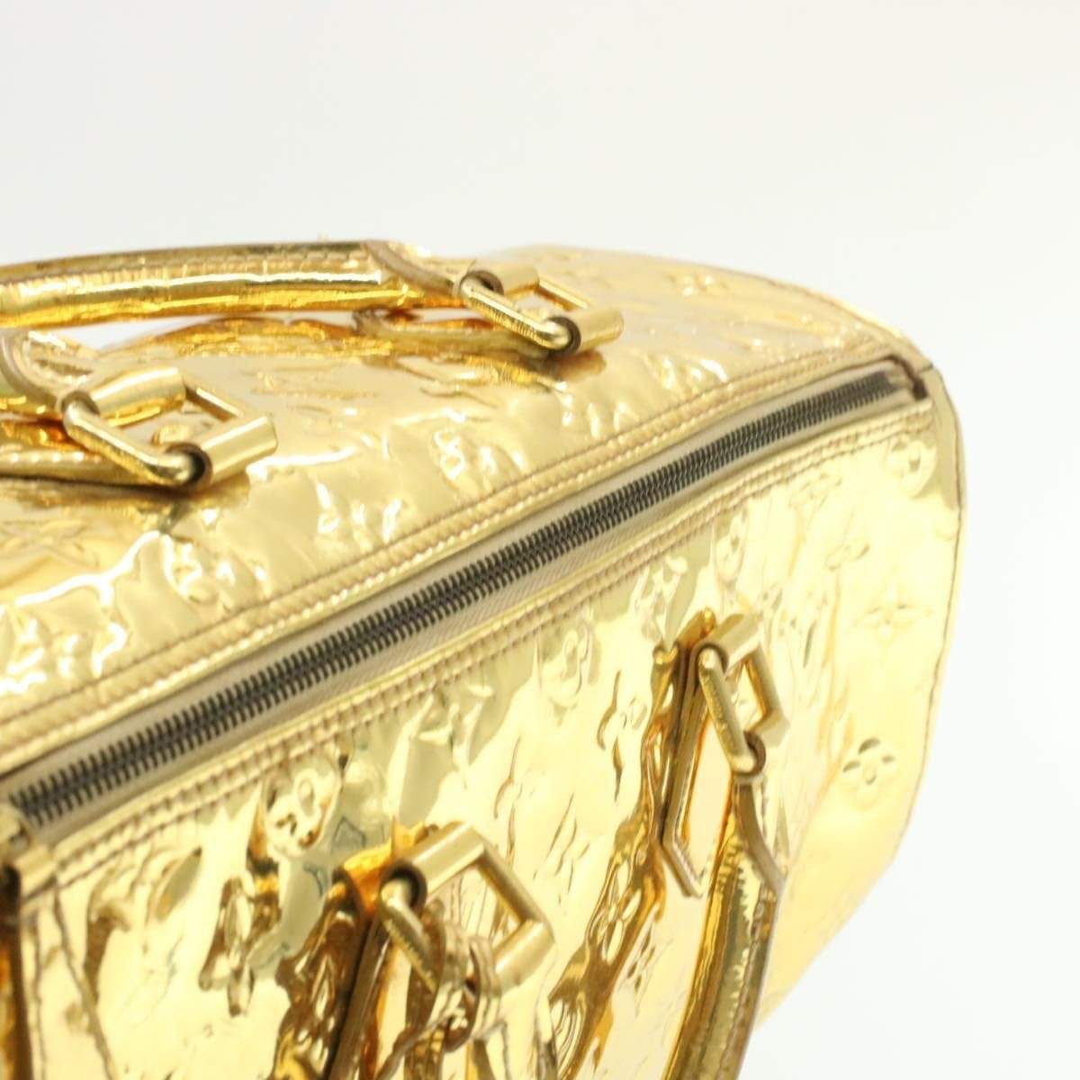 LOUIS VUITTON Monogram Gold Mirror Speedy 35 - Cap N Wrap