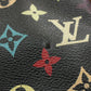 Louis Vuitton Monogram Multicolor Pochette Accessoires Pouch Black SL1013 - Cap N Wrap